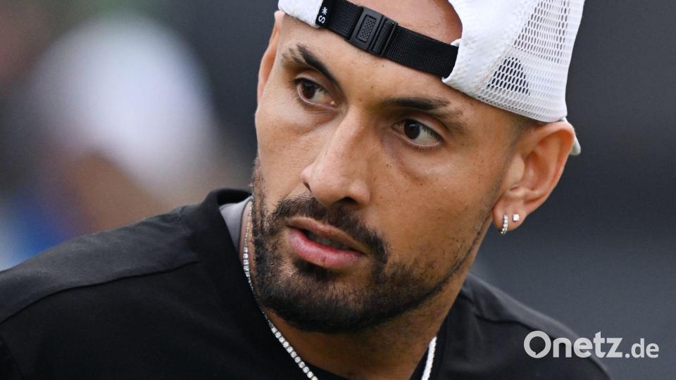 Nick Kyrgios ist einer der Protagonisten beim Stuttgarter Tennis-Turnier. Bild: Marijan Murat/dpa