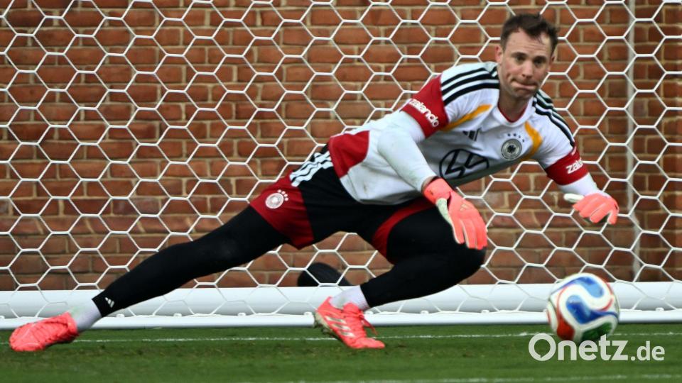 Die linke Wade von Manuel Neuer scheint wieder voll belastbar. Bild: Federico Gambarini/dpa