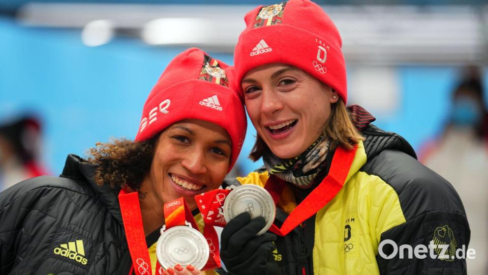 Auch im Bob ist Schluss: Sprinterin Alexandra Burghardt beendet ihre Karriere. (Archivbild) Bild: Michael Kappeler/dpa