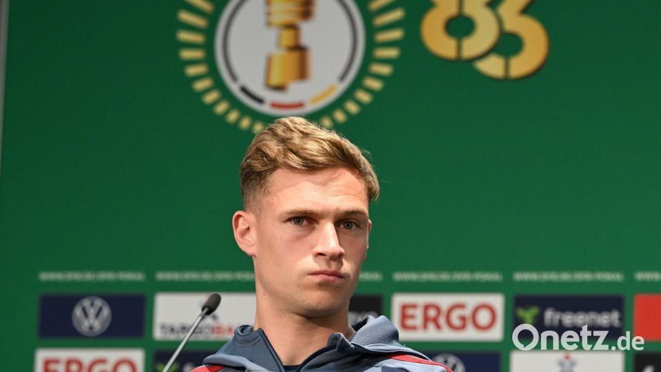 Joshua Kimmich beschäftigte sich mit einem Wechsel zu PSG. (Archivbild) Bild: Soeren Stache/dpa