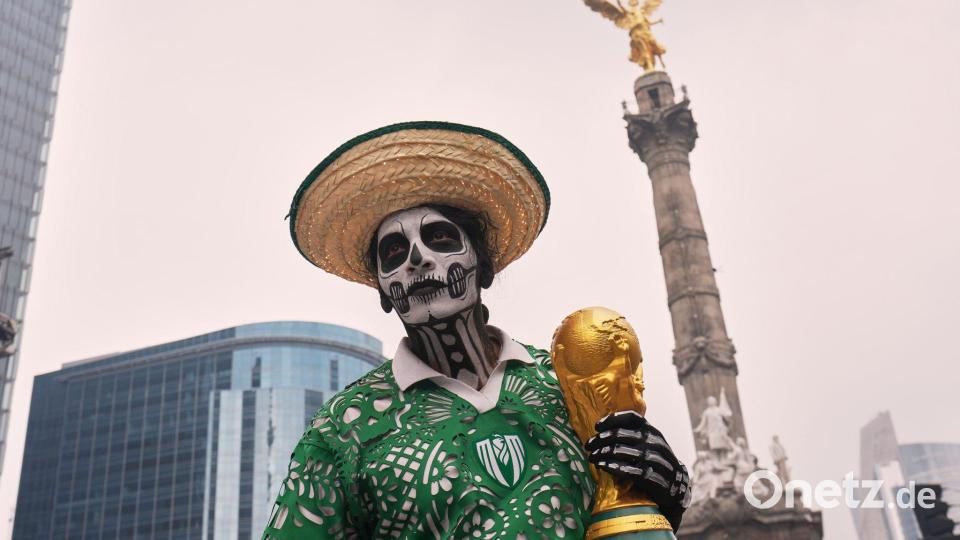 Zum dritten Mal startet eine WM in Mexiko-Stadt. Bild: Moises Castillo/AP/dpa