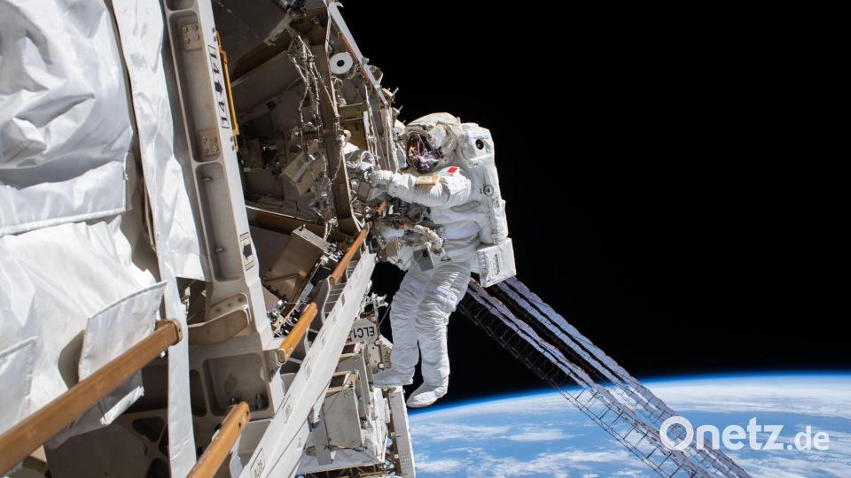 Luca Parmitano war zweimal auf der Raumstation ISS. (Archivbild) Bild: NASA/dpa