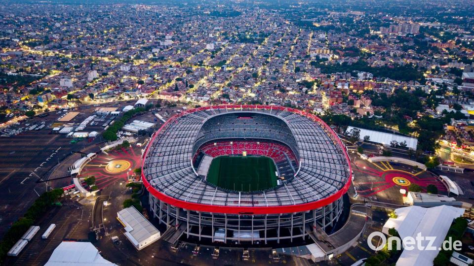 Über 2200 Meter hoch gelegen: Das WM-Stadion in Mexiko-Stadt. Bild: Li Muzi/XinHua/dpa