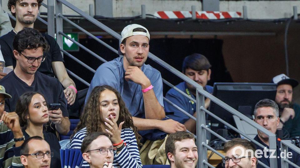 NBA-Star Franz Wagner kann sich auf ein Finale in Berlin freuen. Bild: Andreas Gora/dpa