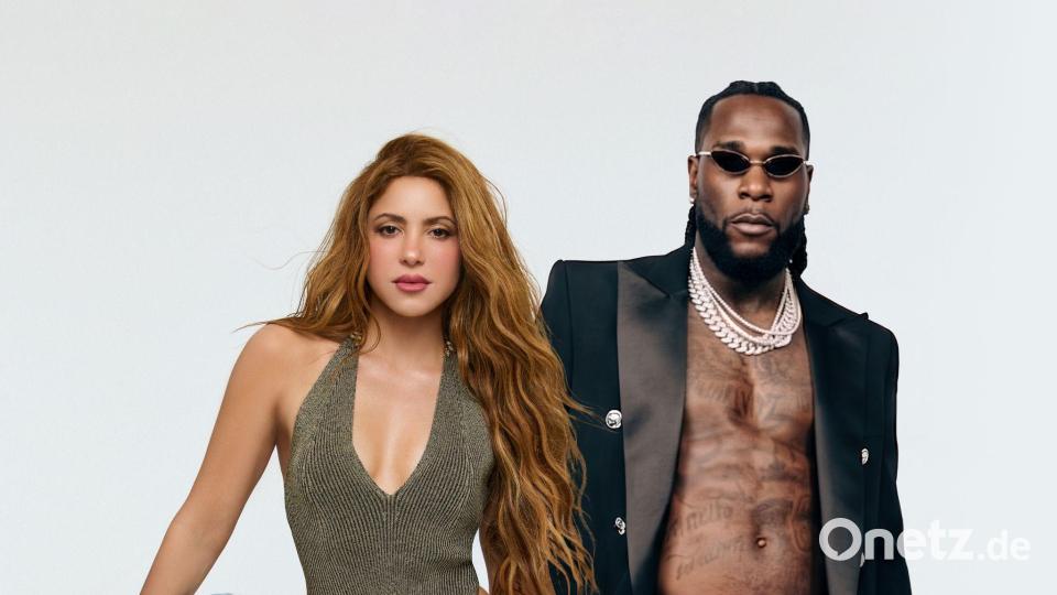 Shakira und der nigerianische Musiker Burna Boy steuern den offiziellen WM-Song „Dai Dai“ bei. Bild: -/Nico G/dpa