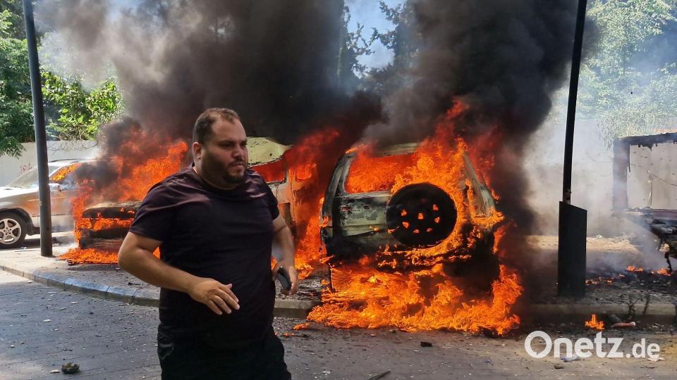 Ungeachtet einer Waffenruhe greifen sich Israel und die Hisbollah weiterhin gegenseitig an. Bild: Mohammed Zaatari/AP/dpa