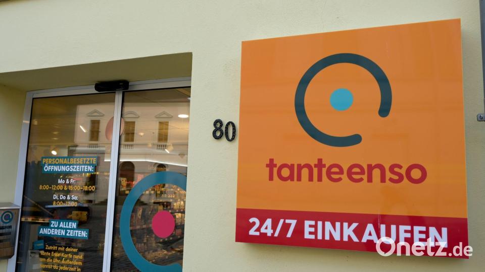 Tante Enso betreibt bereits zahlreiche Mini-Supermärkte in Deutschland, unter anderem in Wörlitz. (Archivbild) Bild: Heiko Rebsch/dpa