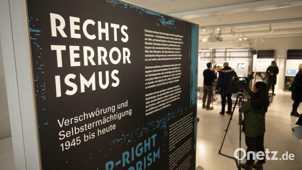 Die Wanderausstellung zeigt die anhaltende rechtsterroristische Bedrohung von 1945 bis heute. (Archivfoto) Bild: Lukas Barth-Tuttas/dpa