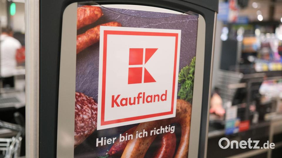 Auch bei Kaufland stieg der Filialumsatz. (Archivbild) Bild: Bernd Weißbrod/dpa