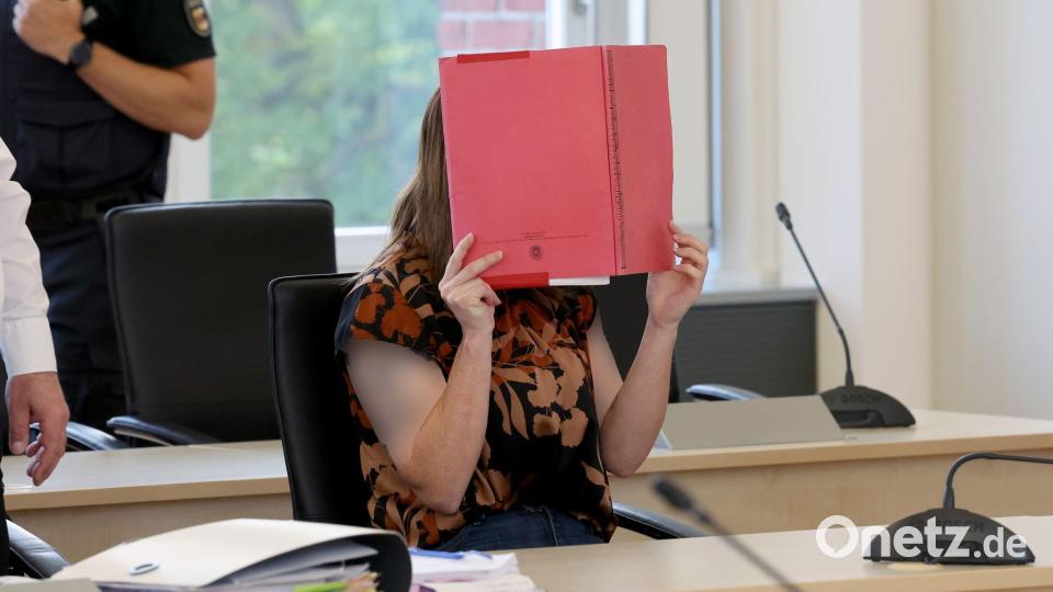 Die Angeklagte schweigt bislang vor Gericht zu den Vorwürfen. Bild: A7120 Bernd Wüstneck/dpa