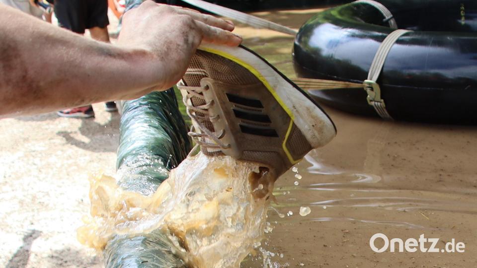 Die teuersten Schuhe für den Rats-Runners-Hindernislauf zu verwenden, ist wohl nicht unbedingt die beste Idee. Archivbild: Heidi Franitza
