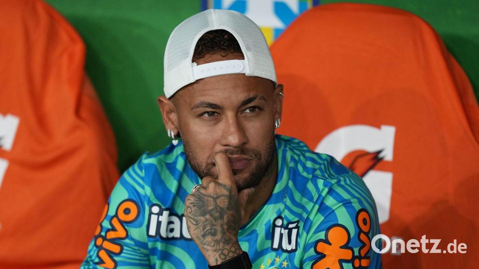 Brasiliens polarisierender Altstar: Neymar. (Archivbild) Bild: Silvia Izquierdo/AP/dpa