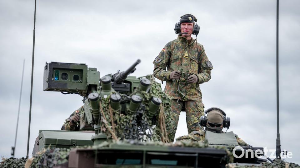 Generalleutnant Christian Freuding in Litauen Bild: Kay Nietfeld/dpa