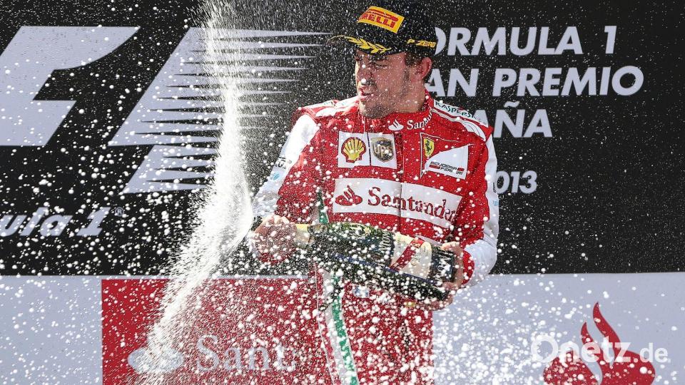 2013 gewann Fernando Alonso sein letztes Formel-1-Rennen. (Archivbild) Bild: picture alliance / dpa