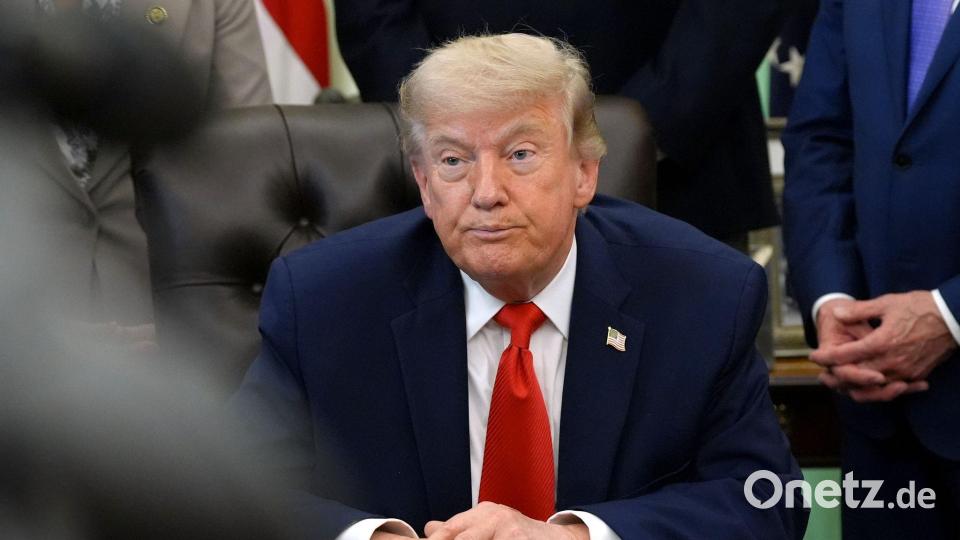 Laut US-Präsident Trump war ein Abkommen mit dem Iran schon mehrmals zum Greifen nah. Bild: Jacquelyn Martin/AP/dpa