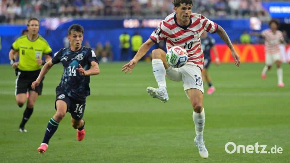 Teures Vergnügen: Wer Christian Pulisic (r) und Co. im Stadion sehen will, muss nun noch tiefer in die Tasche greifen. Bild: Jayne Kamin-Oncea/AP/dpa