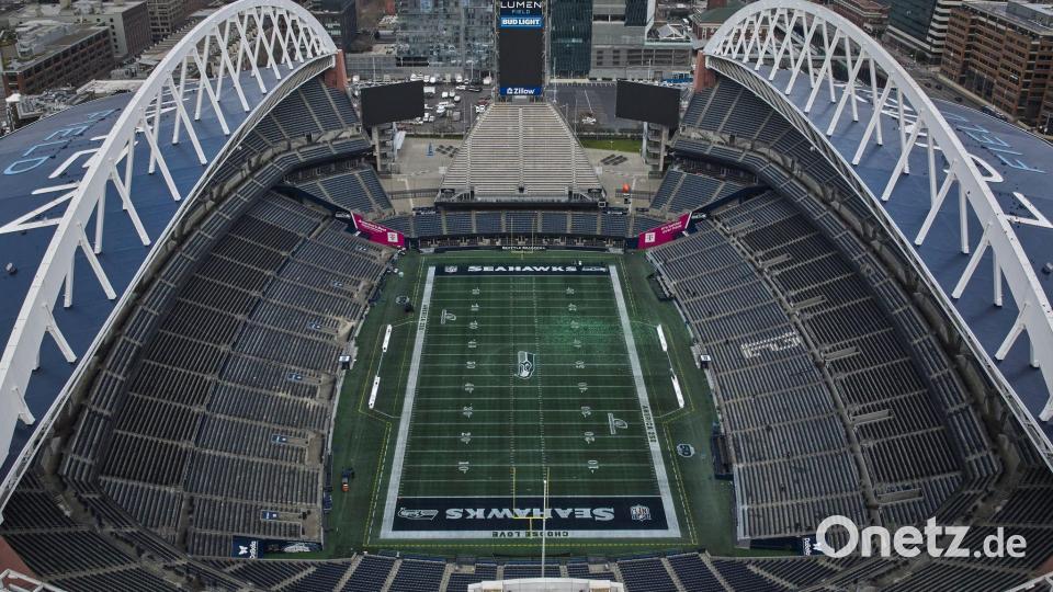 Lumen Field in Seattle: Hier spielen die USA gegen Australien. (Archivbild) Bild: Lindsey Wasson/AP/dpa