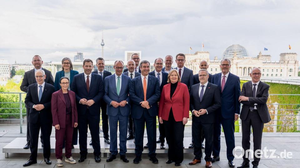 Kürzlich berieten die Spitzen der Koalition mit Vertretern von Verbänden über anstehende Reformen. (Archivbild) Bild: Michael Kappeler/dpa