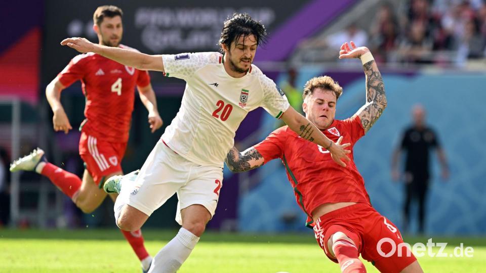 Nicht mehr für den Iran aktiv: Sardar Azmoun. (Archivbild) Bild: Federico Gambarini/dpa