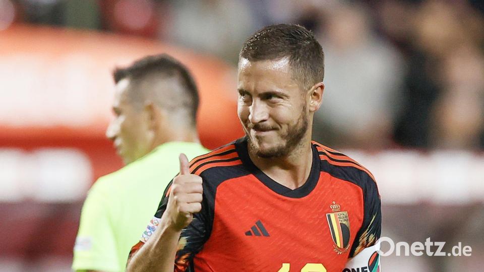 Eden Hazard prägte die Roten Teufel über viele Jahre. (Archivbild) Bild: Bruno Fahy/belga/dpa