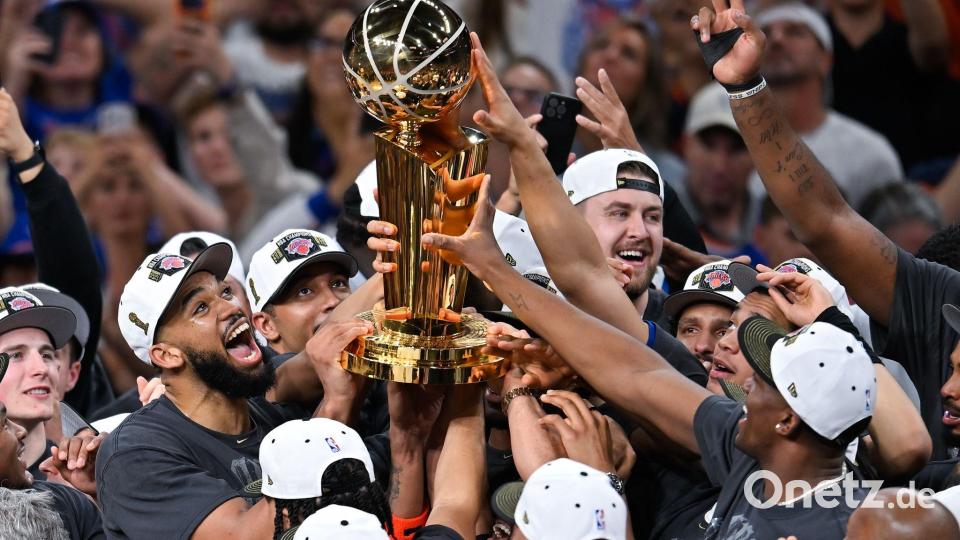 Die New York Knicks sind NBA-Chamion. Bild: Darren Abate/FR115 AP/AP/dpa