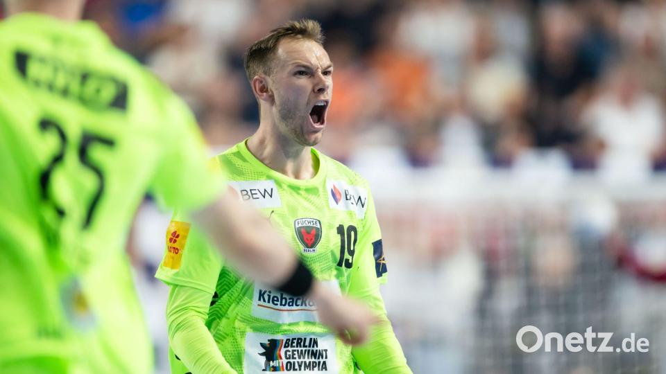 Die Füchse Berlin um Welthandballer Mathias Gidsel wollen den Champions-League-Titel. Bild: Marius Becker/dpa