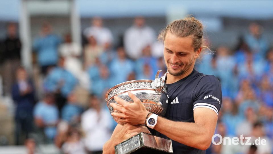 Zverev gewann in Paris den ersten Grand-Slam-Titel seiner Karriere. (Archivbild) Bild: Christophe Ena/AP/dpa