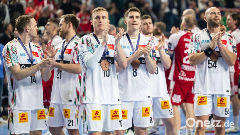 Der SC Magdeburg wird Dritter. Bild: Marius Becker/dpa