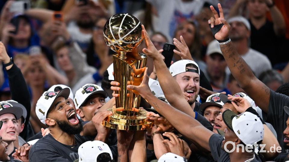 Die New York Knicks sind NBA-Chamion. Bild: Darren Abate/FR115 AP/AP/dpa