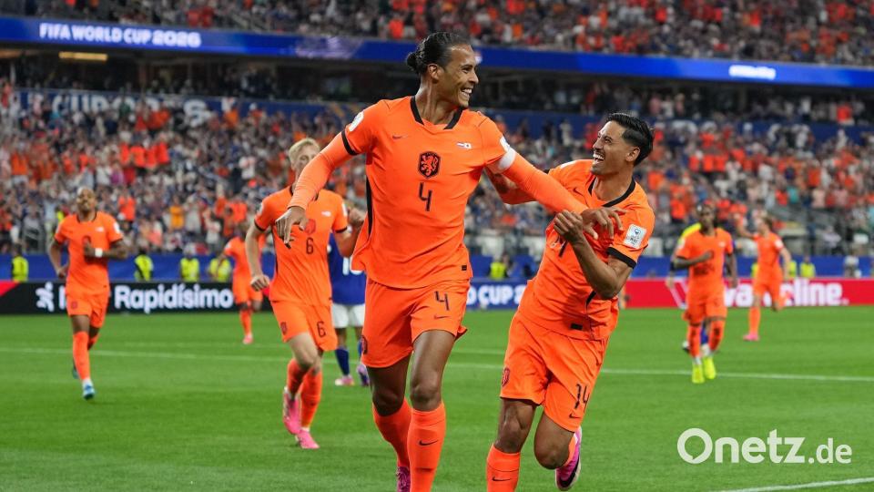 Virgil van Dijk glänzte auch als Torschütze. Bild: Julio Cortez/AP/dpa