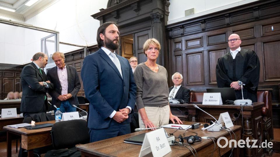 Der Prozess gegen Christina Block begann im Juli 2025. Bild: Daniel Bockwoldt/dpa / Pool/dpa