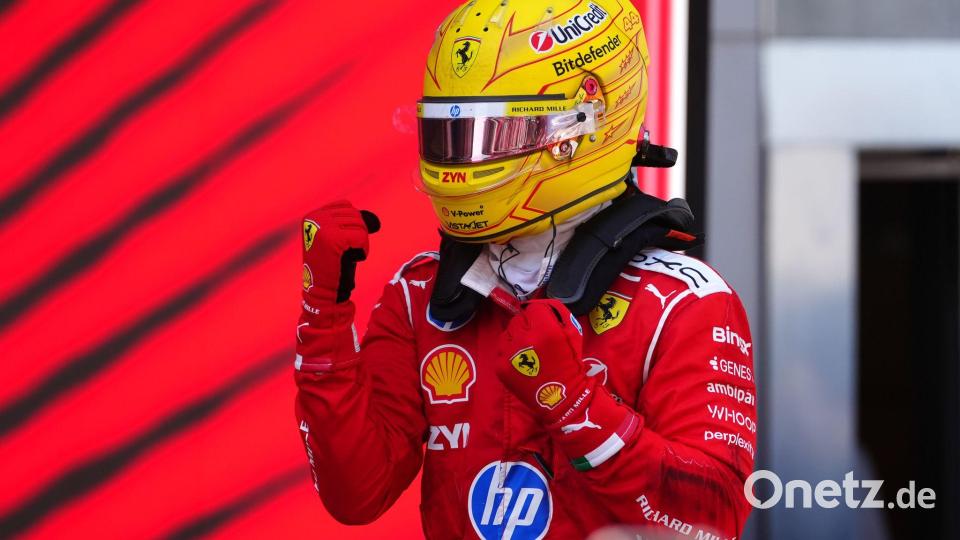 Zurück an der Spitze: Lewis Hamilton hat plötzlich wieder Titelhoffnungen. Bild: David Davies/PA Wire/dpa