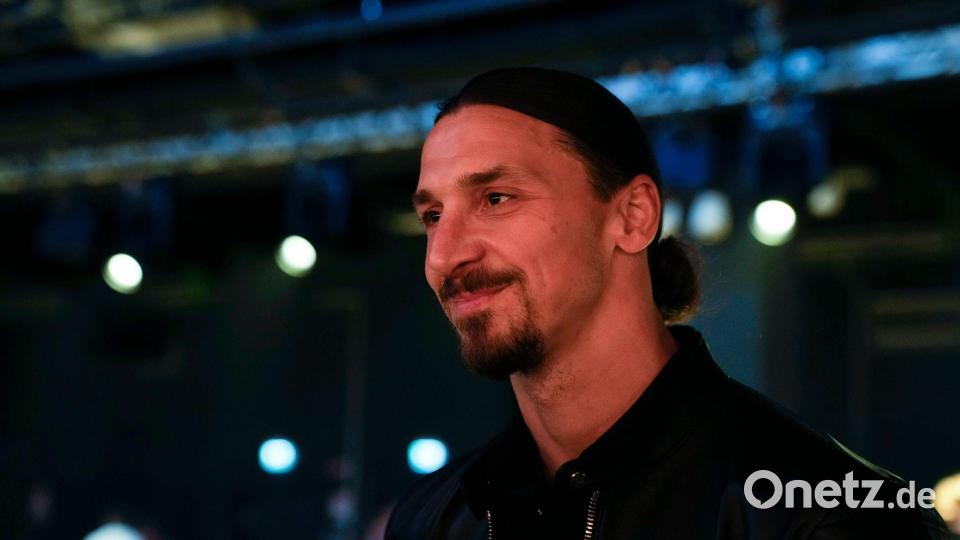 Ex-Profi Zlatan Ibrahimovic sorgt bei der WM für Schlagzeilen. (Archivbild) Bild: Luca Bruno/AP/dpa