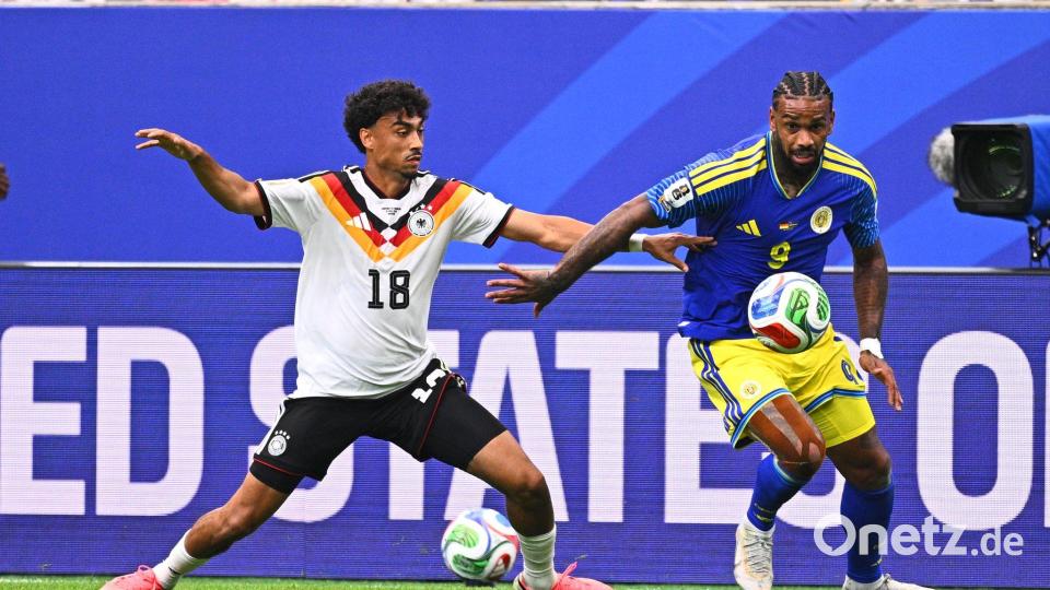 Der Transfer von Nathaniel Brown nach München soll bevorstehen. Bild: Tom Weller/dpa