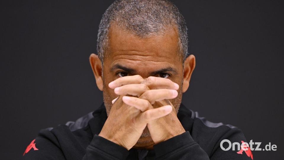 Nicht mehr Tunesien-Trainer? Der Franzose Sabri Lamouchi. Bild: Eric Lalmand/Belga/dpa