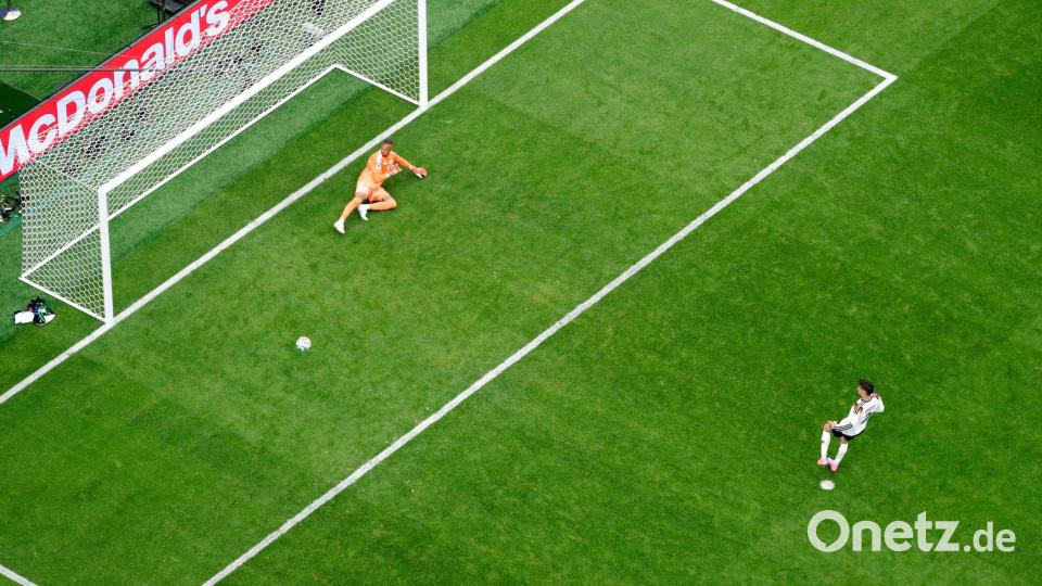 Gand cool vom Punkt: Kai Havertz. Bild: Michael Wyke/AP/dpa
