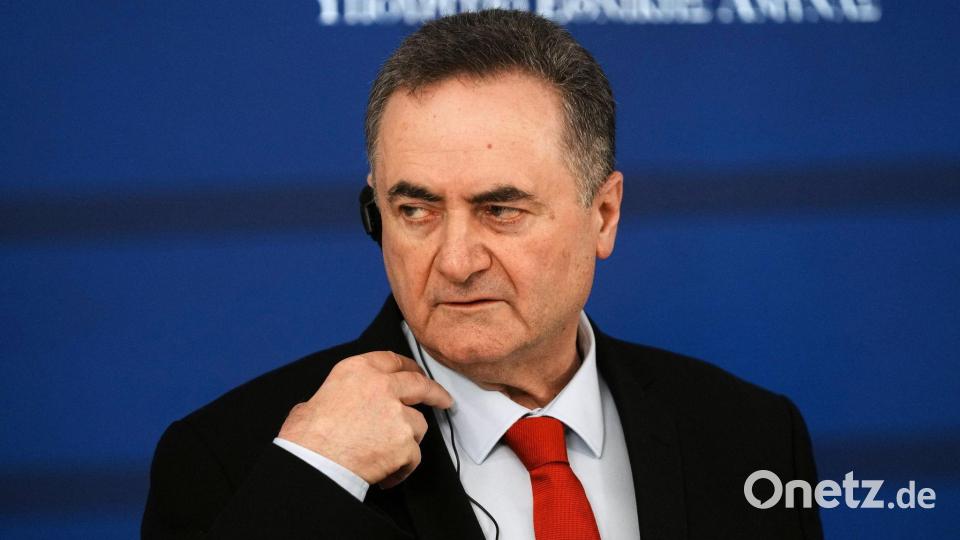Israels Verteidigungsminister Israel Katz lehnt einen Rückzug der Armee aus dem Südlibanon ab. (Archivbild) Bild: Thanassis Stavrakis/AP/dpa