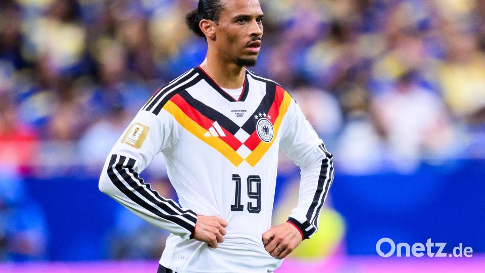 Leroy Sané sorgt auch bei der WM für Diskussionen. Bild: Tom Weller/dpa