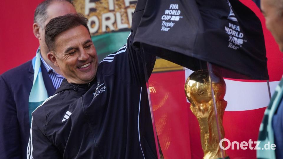 Fabio Cannavaro wurde als Spieler 2006 Weltmeister. (Archivbild) Bild: DARRYL DYCK/The Canadian Press/AP/dpa