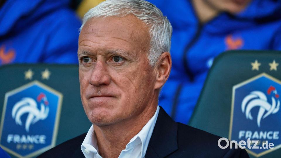 Didier Deschamps und Frankreich starten gegen Senegal in die WM. (Archivbild) Bild: Jeremias Gonzalez/AP/dpa