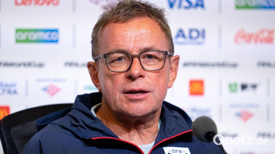 Ralf Rangnick warnt vor Jordanien. Bild: Georg Hochmuth/APA/dpa