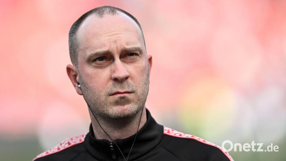 Aus bei RB Leipzig: Trainer Ole Werner. (Archivbild) Bild: Fabian Strauch/dpa