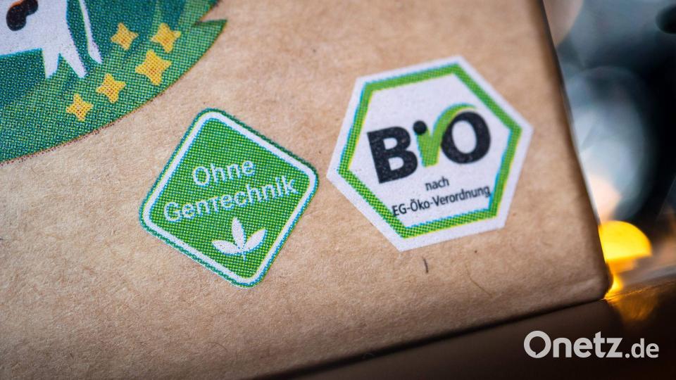 Das Label „Ohne Gentechnik“ soll laut dem dahinterstehenden Verband auch künftig Gentechnikfreiheit garantieren. (Archivbild) Bild: Sina Schuldt/dpa