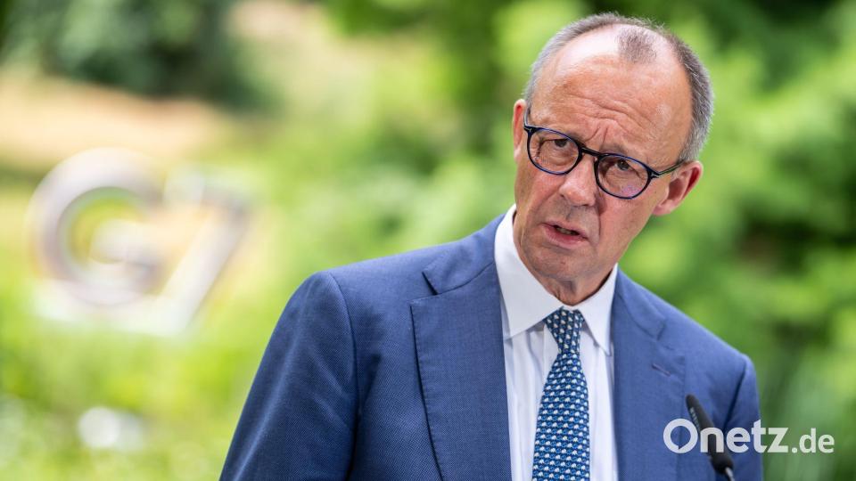 Bundeskanzler Friedrich Merz will bei der Beilegung des Ukraine-Krieges endlich europäische Positionen einbringen. Bild: Michael Kappeler/dpa-Pool/dpa