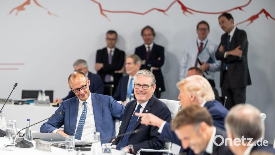 Die G7-Staaten konnten sich in diesem Jahr gleich auf mehrere Erklärungen einigen. Bild: Michael Kappeler/dpa-Pool/dpa