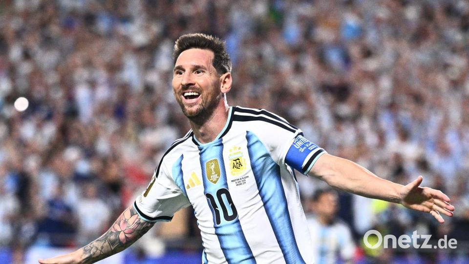 Lionel Messi glänzte gegen Algerien. Bild: Tom Weller/dpa