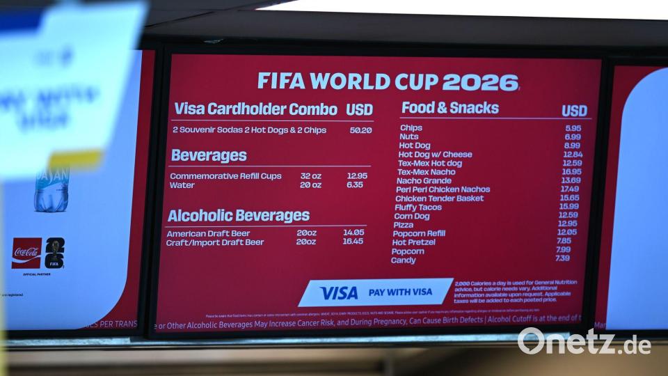 Die Bierpreise bei der WM sind größtenteils happig. Bild: Federico Gambarini/dpa