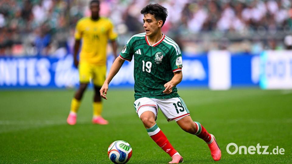 Gilberto Mora, 17 Jahre jung, gilt als Fußball-Wunderkind. Bild: Tom Weller/dpa