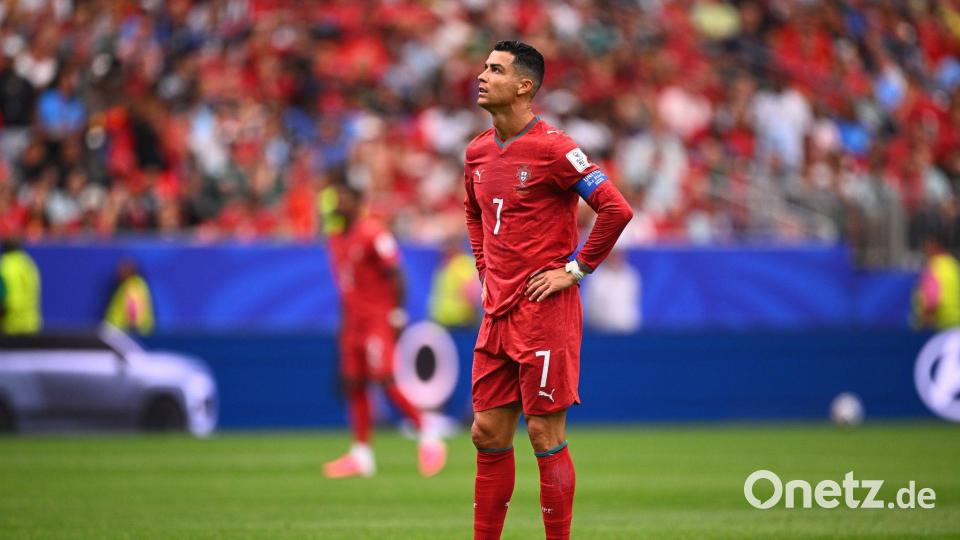Ronaldo und Portugal starten mit einer Enttäuschung. Bild: Tom Weller/dpa