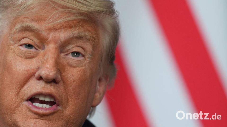 Die Erwartungen an US-Präsidenten waren beim G7-Gipfel eher gering. Aber Donald Trump bracht sich konstruktiv ein. Bild: Julia Demaree Nikhinson/AP/dpa
